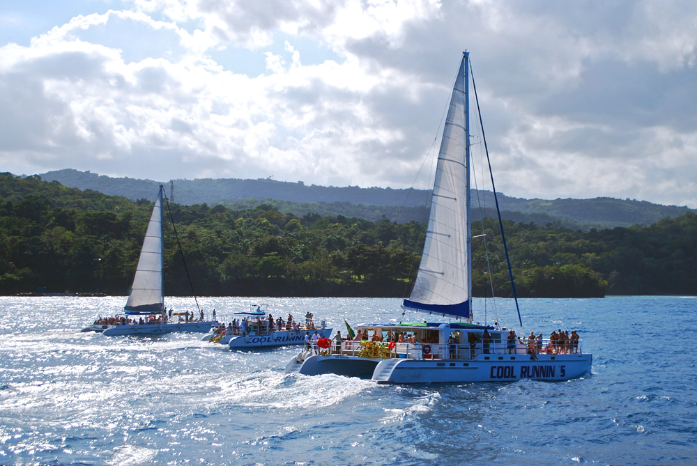 cool runnings catamaran cruise to dunn's river falls