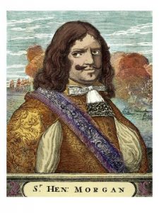 Woodcut of Sir Henry Morgan 