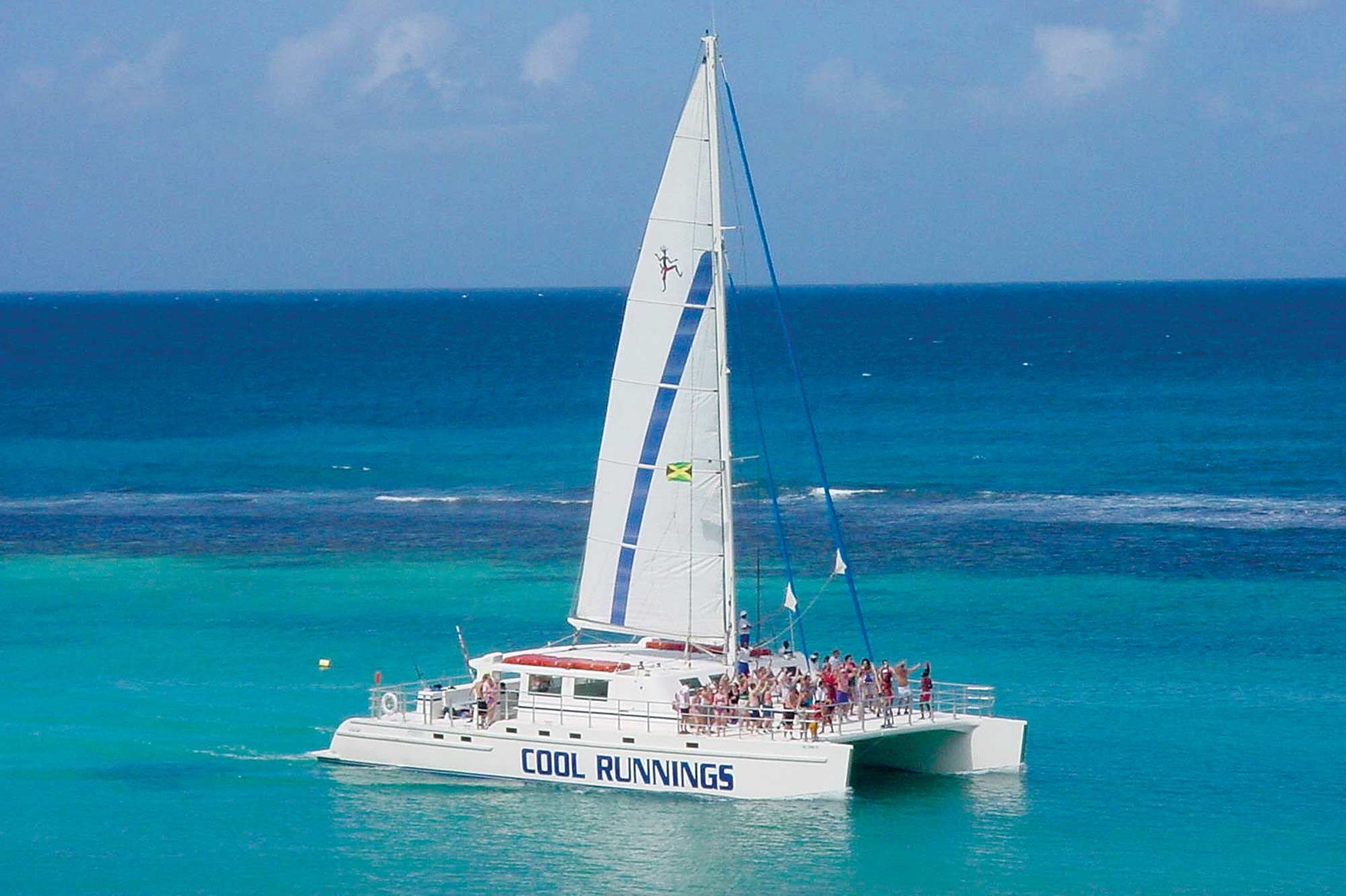 catamaran boat rides in jamaica